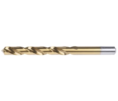 Product image for TIN COATED HSS DRILL,11.0MM DIA