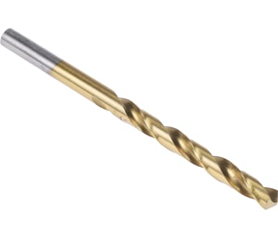Product image for TiN coated HSS drill,6.0mm dia