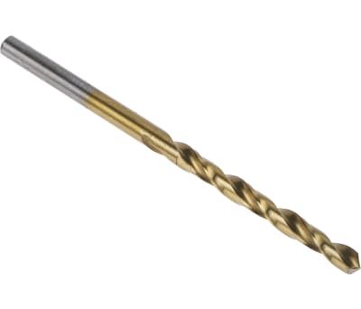 Product image for TiN coated HSS drill,3.6mm dia