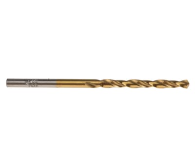 Product image for TIN COATED HSS DRILL,3.4MM DIA