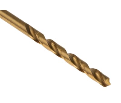 Product image for TIN COATED HSS DRILL,4.1MM DIA