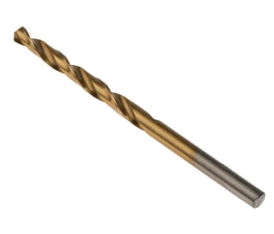 Product image for TIN COATED HSS DRILL,4.4MM DIA