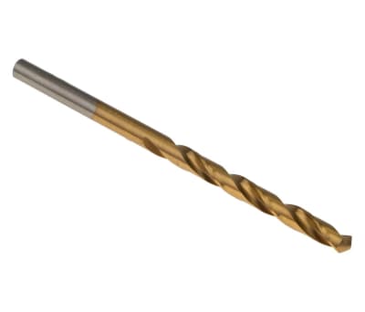 Product image for TiN coated HSS drill,4.3mm dia