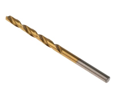 Product image for TIN COATED HSS DRILL,3.9MM DIA