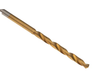 Product image for TIN COATED HSS DRILL,2.3MM DIA