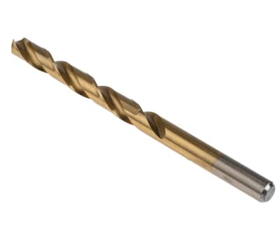 Product image for TiN coated HSS drill,8.0mm dia