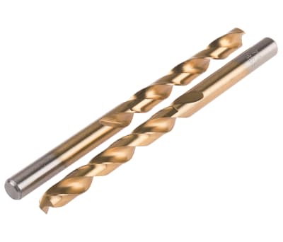 Product image for TiN coated HSS drill,7.9mm dia