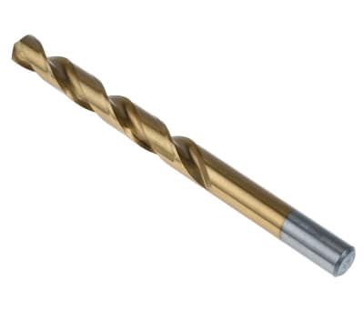 Product image for TIN COATED HSS DRILL,10.2MM DIA