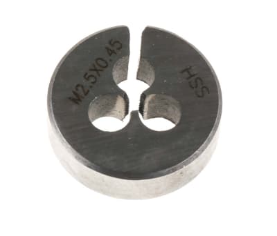 Product image for Die M2.5x0.45mm pitch, stock size 13/16"