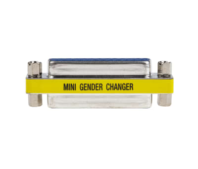 Product image for 25 way F-F sub-min D gender changer