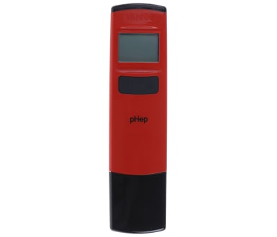 Product image for Hanna Instruments pH Meter, 0 → +14 pH HI-98107