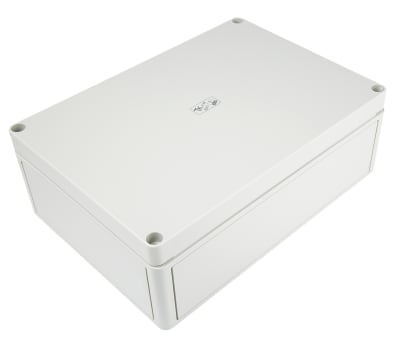 Product image for IP66 BOX WITH GREY LID,254X180X90MM