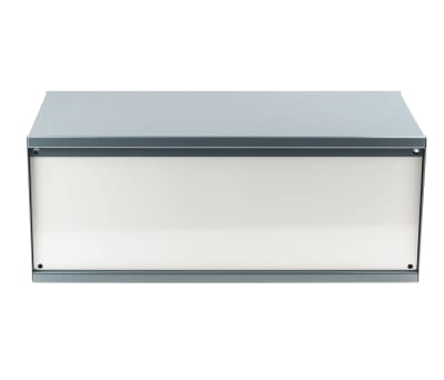 Product image for Grey standard steel case,406x197x159mm