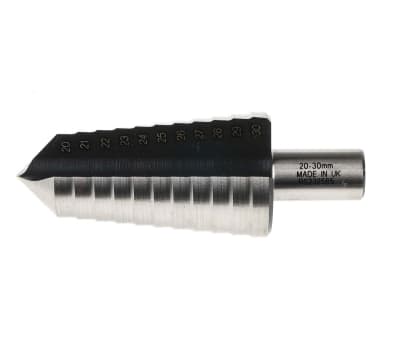 Product image for RS PRO HSS Step Drill Bit 20mm x 30mm