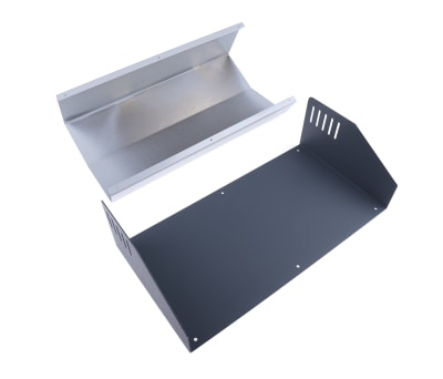 Product image for Grey std console case,350x180x100/50mm