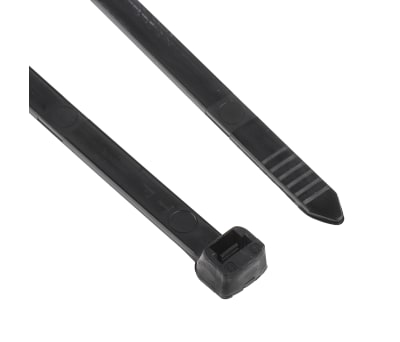 Product image for Thomas & Betts Black Cable Tie Nylon, 368mm x 7.6 mm