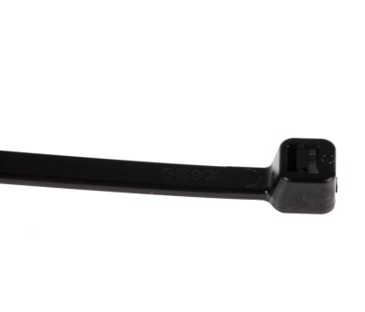 Product image for CABLE TIE,188 X 4.8,BLACK,PACK 100