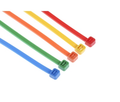 Product image for Nylon 6.6 cable tie pack,200x4.6mm