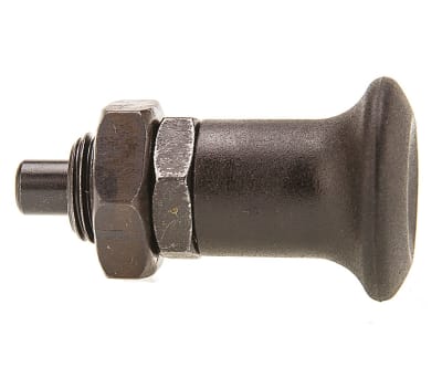 Product image for Index plunger,rest position,steel,8mm