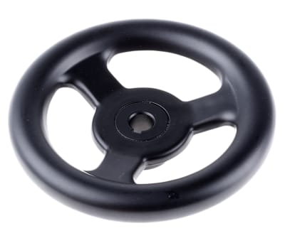 Product image for Handwheel,steel,plastic coated,125mm