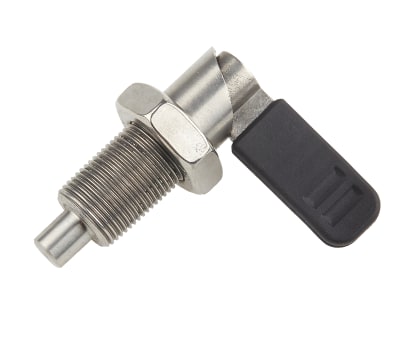 Product image for Index plunger,cam action,l/nut,S/S,10mm