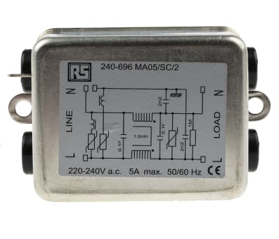 Product image for Transient voltage protection filter,5A