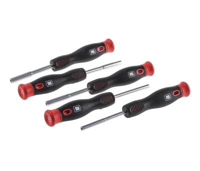 Product image for 5 Piece Precision Metric Nut Driver Set