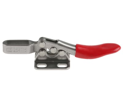 Product image for Horizontal s/steel toggle clamp,50kg