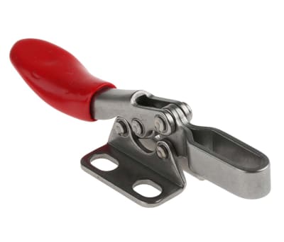 Product image for Horizontal s/steel toggle clamp,50kg