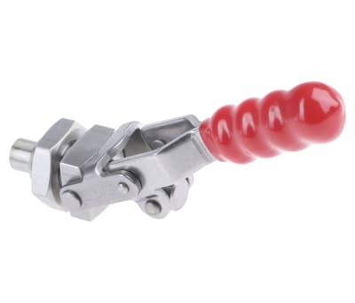 Product image for Straight line s/steel toggle clamp,100kg