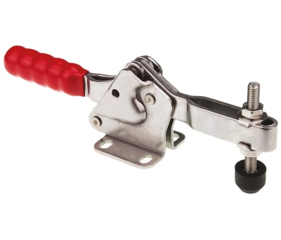 Product image for Horizontal s/steel toggle clamp,150kg