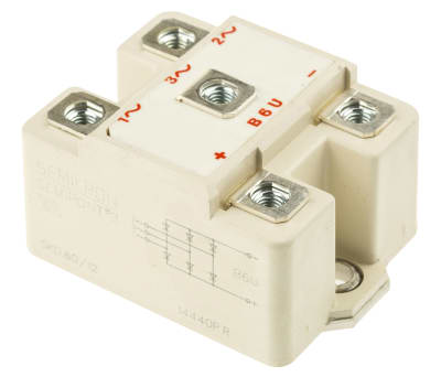 Product image for BRIDGE RECTIFIER,SKD60/12 60A 1200V