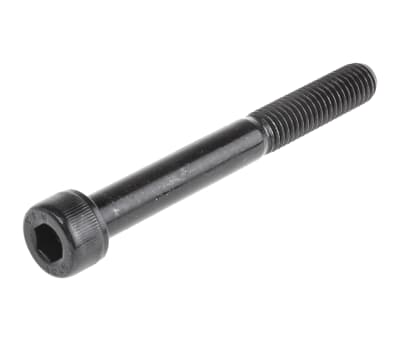 Product image for Blk steel hex skt cap head screw,M8x70mm