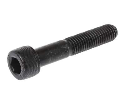 Product image for Blk steel hex skt caphead screw,M10x55mm