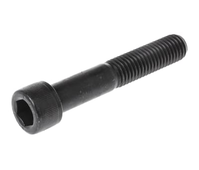 Product image for Blk steel hex skt caphead screw,M12x70mm