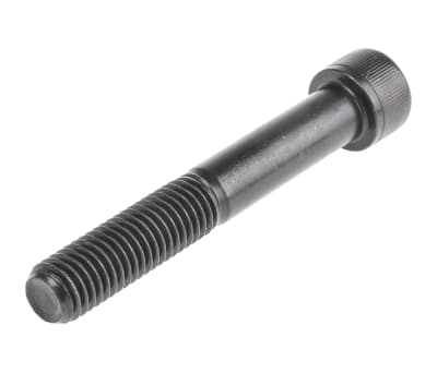 Product image for Blk steel hex skt caphead screw,M12x80mm