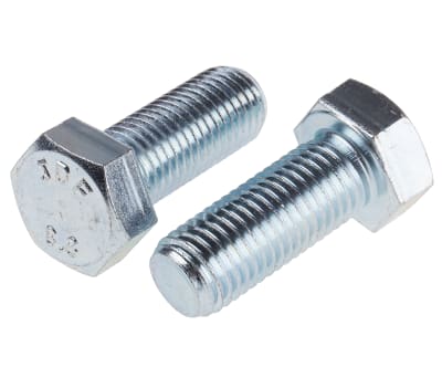 Product image for ZnPt steel hightensile setscrew,M16x40mm