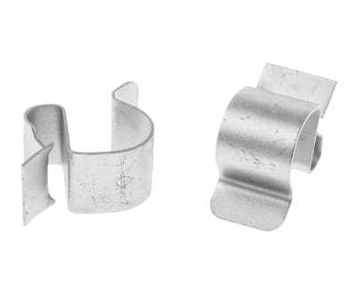 Product image for Edge fixing clip,4-7 flange 15-19mm dia