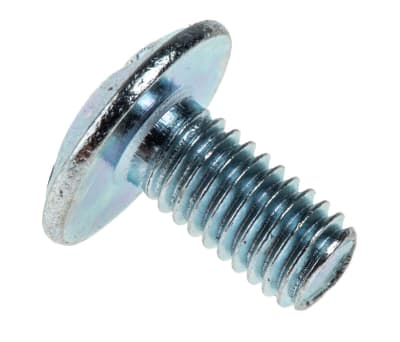 Product image for Zn plated steel roofing bolt&nut,M6x12mm