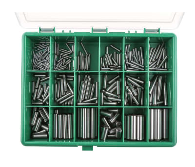 Product image for 315 piece metric parallel dowel pin kit