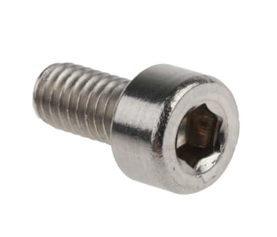 Product image for A2 s/steel hex socket cap screw,M4x8mm