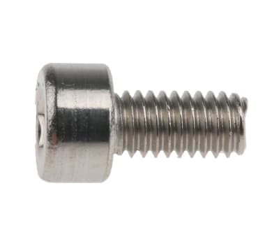 Product image for A2 s/steel hex socket cap screw,M4x8mm