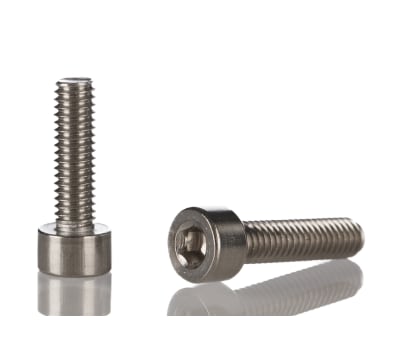 Product image for A2 s/steel hex socket cap screw,M4x12mm