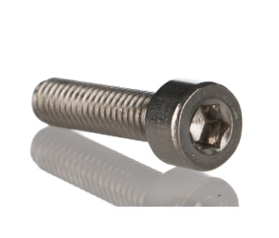 Product image for A2 s/steel hex socket cap screw,M4x12mm