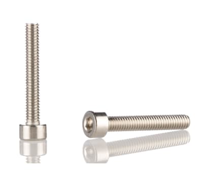 Product image for A2 s/steel hex socket cap screw,M4x25mm