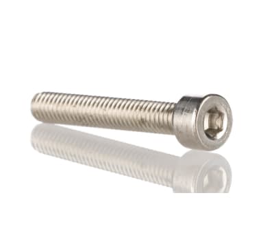 Product image for A2 s/steel hex socket cap screw,M4x25mm