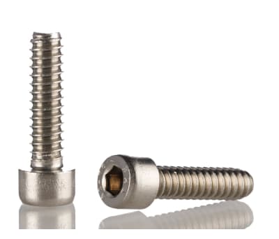 Product image for A2 s/steel hex socket cap screw,M5x12mm