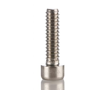 Product image for A2 s/steel hex socket cap screw,M5x12mm