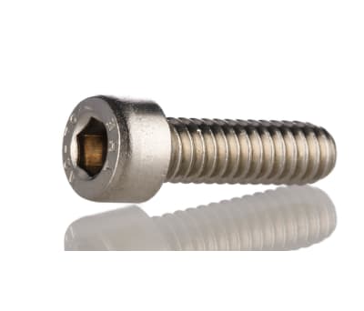 Product image for A2 s/steel hex socket cap screw,M5x12mm