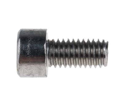 Product image for A2 s/steel hex socket cap screw,M6x12mm